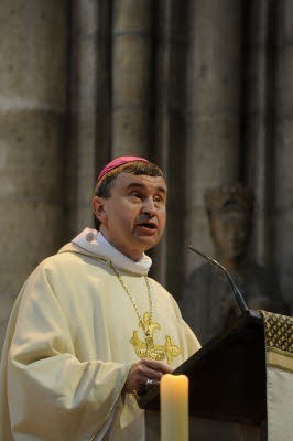 Pendant l'homélie