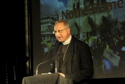 Mgr Bernard Housset, évêque de La Rochelle et Saintes, accompagnateur du CCFD-Terre Solidaire