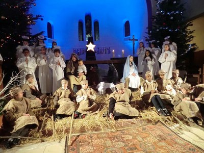 La crèche petit à petit se constitue