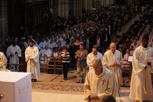 La procession des dons