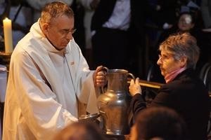 La bénédiction de l'huile pour le sacrement des malades