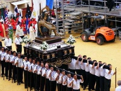 Démontrastion d'un passo de la Semaine Sainte