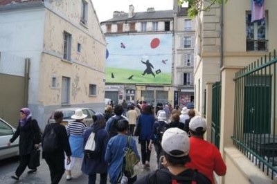 Dans les rues de Saint-Denis...