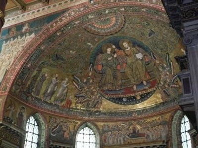 "Le couronnement de la Vierge" de Torriti