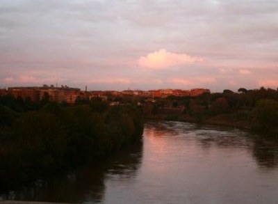 Lumières d'automne sur le Tibre
