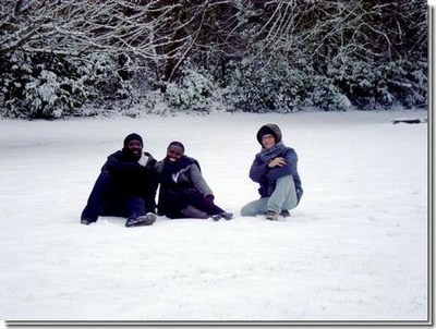 La neige pour la premiere fois