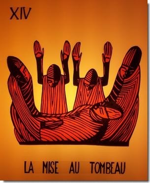 La règle de Rome voulait que les morts en croix restent suspendus à la potence...