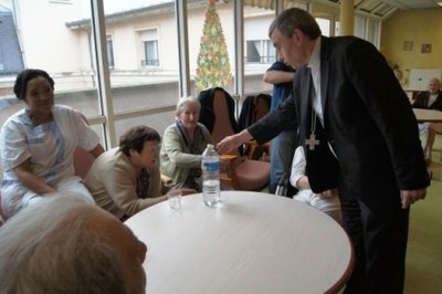 Visite de la Maison de retraite Sainte-Marthe / Sainte-Marie