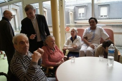 Visite de la Maison de retraite Sainte-Marthe / Sainte-Marie