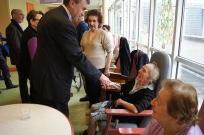 Visite de la Maison de retraite Sainte-Marthe / Sainte-Marie