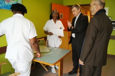 Visite de la Maison de retraite Sainte-Marthe / Sainte-Marie