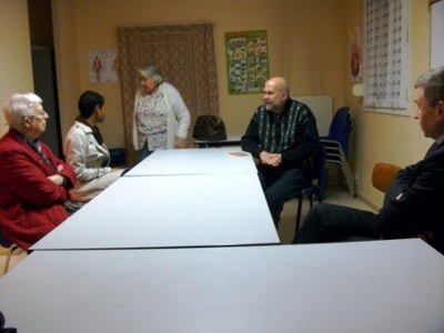 Visite de l'association "Confédération syndicale des familles"