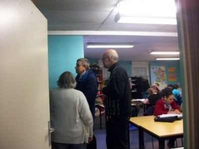Visite de l'association "Confédération syndicale des familles"